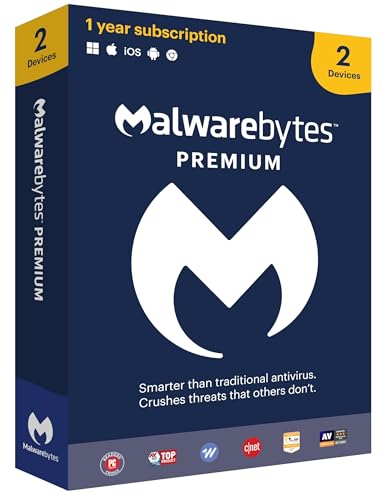 Malwarebytes Premium | 18 Months, 2 Devices | Windows, Mac OS, Android, Apple iOS, Chrome [Online Code]