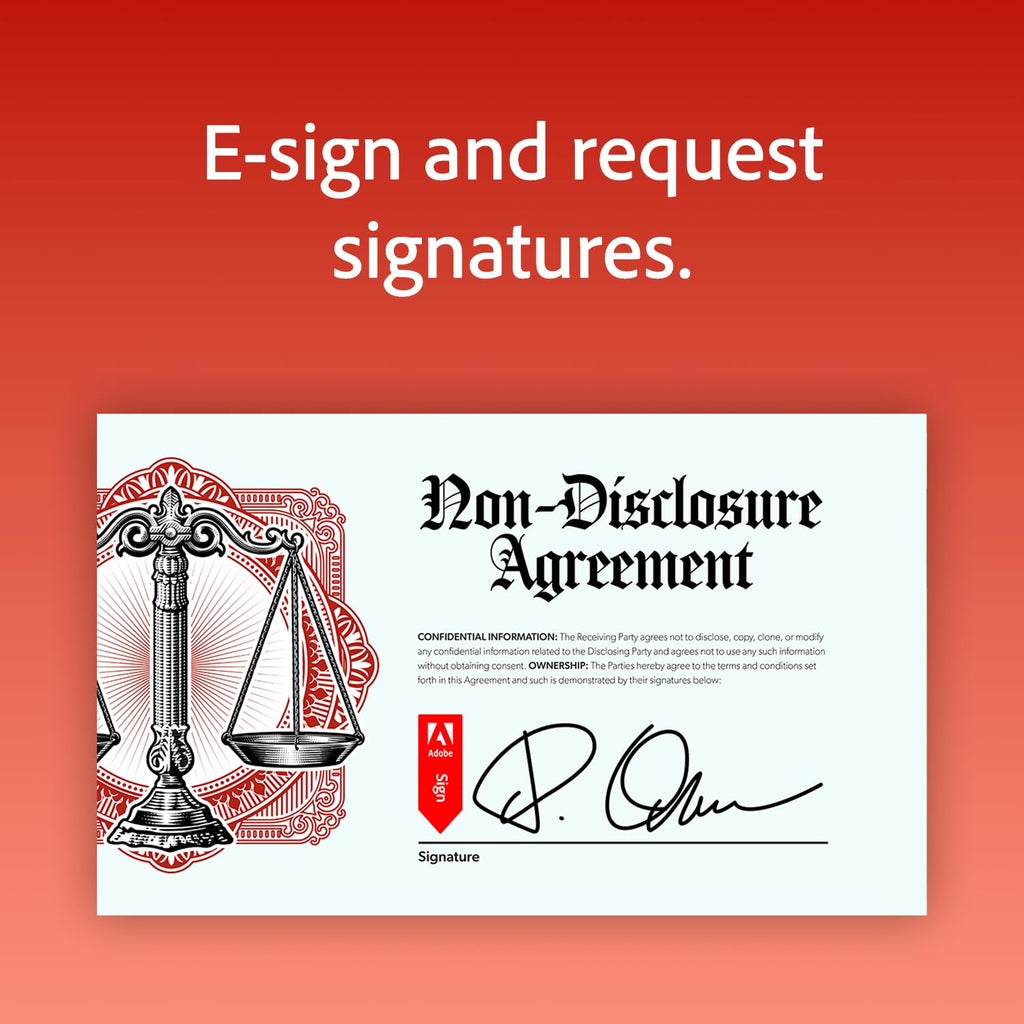 Acrobat Pro | 1-Month Subscription | PDF Software |Convert, Edit, E-Sign, Protect |Activation Required [PC/Mac Online Code]